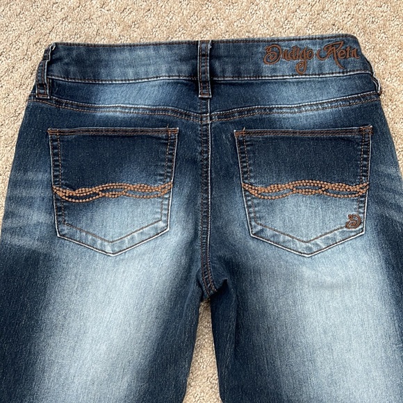 Denim capris. Faded style - Picture 6 of 6